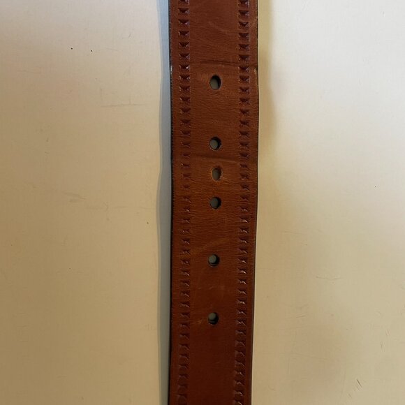 Columbia Sportswear Men's Genuine Leather Belt  Medium Brown (Cognac) size 38 - Picture 6 of 10